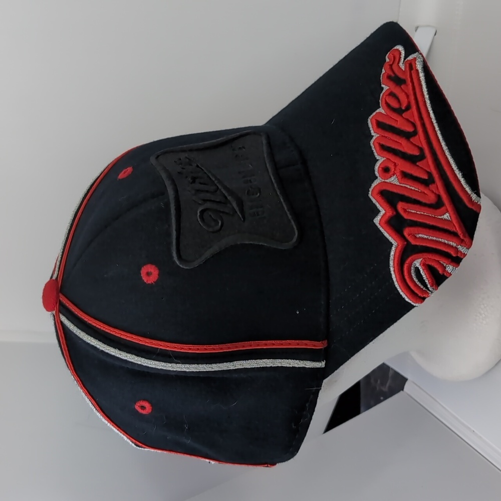 Miller High Life Beer Hat Cap Blaze Black one Adult Size top of the world